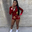 Weird Puss Patchwork Tracksuit 2-Piece Set