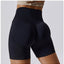 FlexiFit High-Waist Seamless Sports Shorts for Women