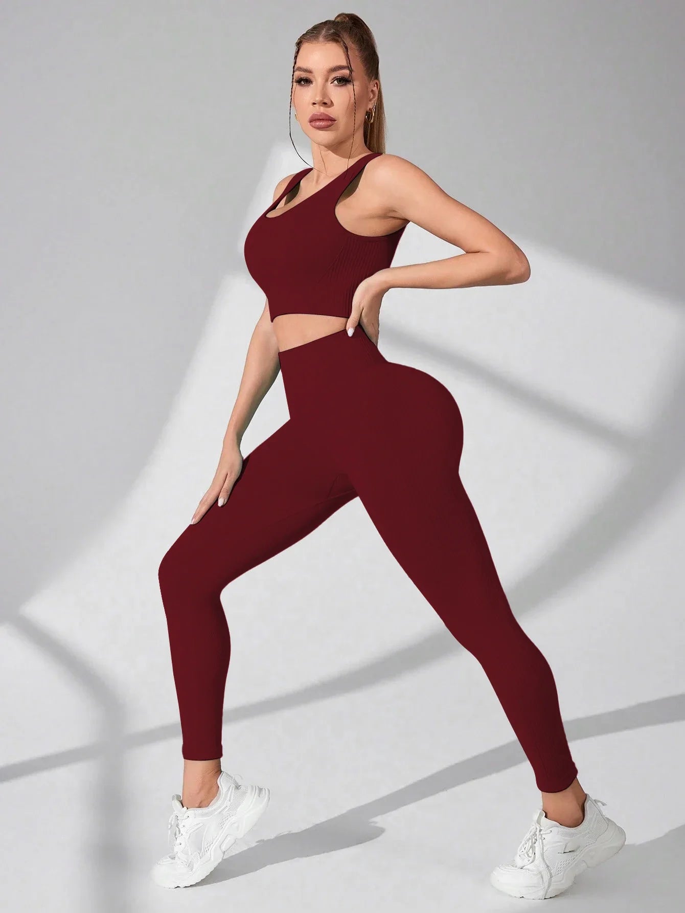 Ensemble de sport 2 pièces pour femmes premium