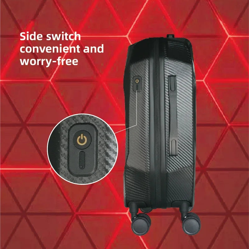 LED Travel EyeSpin Luggage - Korvel