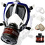 Masque à gaz respiratoire intégral premium pour usage tactique
