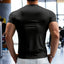 T-shirts de sport pour hommes grande taille en tissu Dry Fit