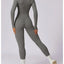 Premium Long Sleeved Yoga Jumpsuit with Zipper