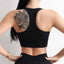 Top Corto de Yoga con Cuello Halter SOISOU con Almohadillas Removibles