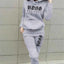 Ensemble de sweat à capuche et pantalon de survêtement de luxe pour femmes