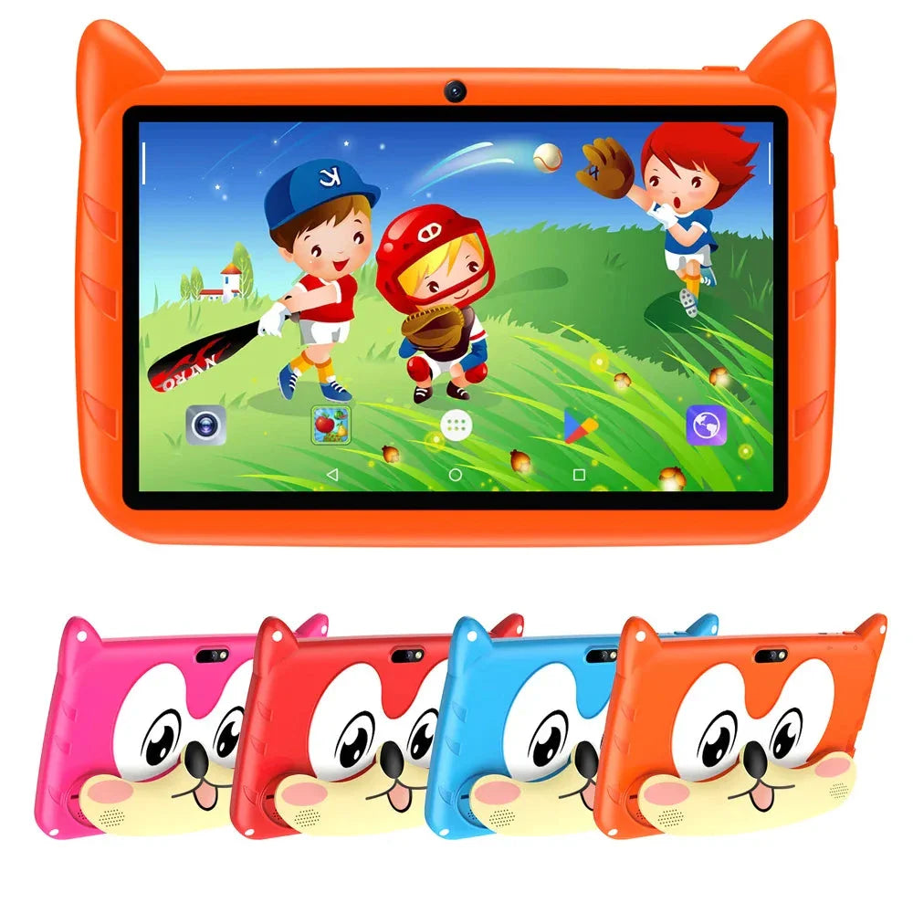 Tablette pour enfants BDF 7 pouces - Android 13, 4 Go de RAM, 64 Go de stockage