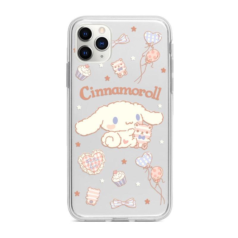 Coque de téléphone mignonne avec un chien cartoon pour iPhone - Élégante et protectrice