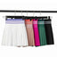 High-Waist Pleated Skort with Pockets for Active Women