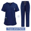 Women's Medical Scrub Uniform Set