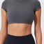 Crop Tops de Yoga Premium de Secado Rápido para Ropa Deportiva