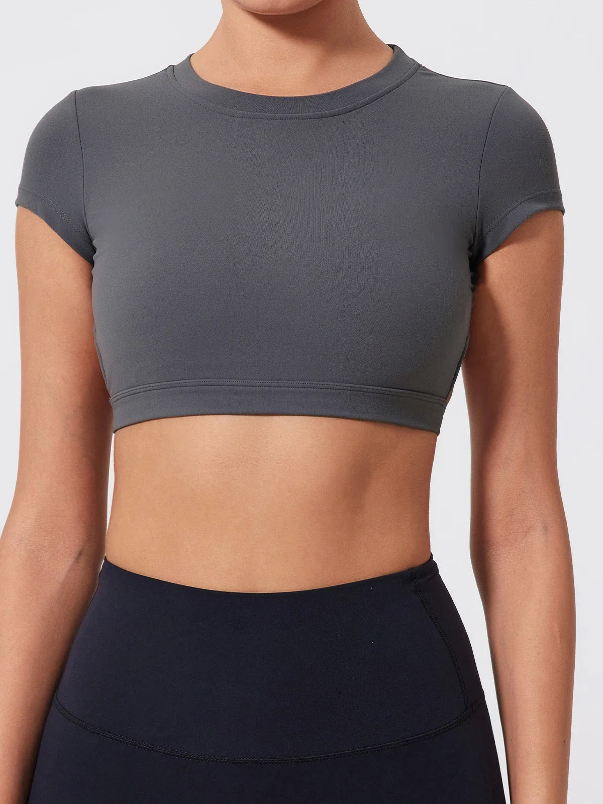 Crop Tops de Yoga Premium de Secado Rápido para Ropa Deportiva