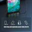 4Pcs Full Cover Tempered Glass Screen Protector for iPhone