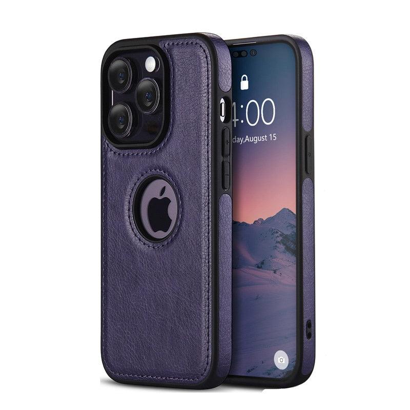 Premium Ultra Thin Leather Case for iPhone 13 Pro Max