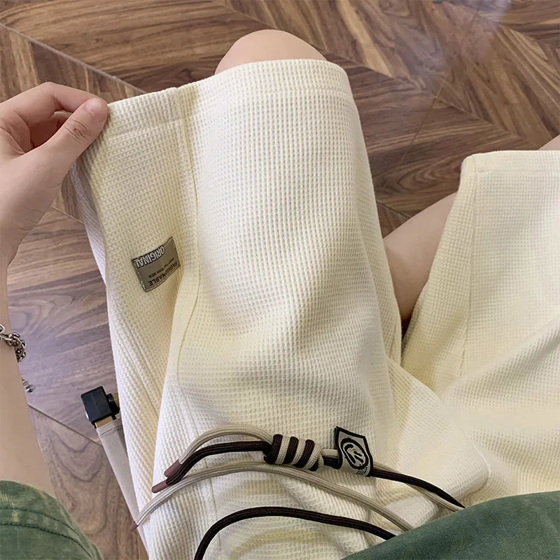 Korean Waffle Run Shorts - Premium Activewear
