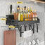 Wall-Mounted Spice Rack Organizer