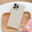 Fashion Candy Color Square Soft Silicone Phone Case for iPhone