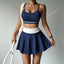 Women’s 2-Piece Sports Bra & Skirt Set