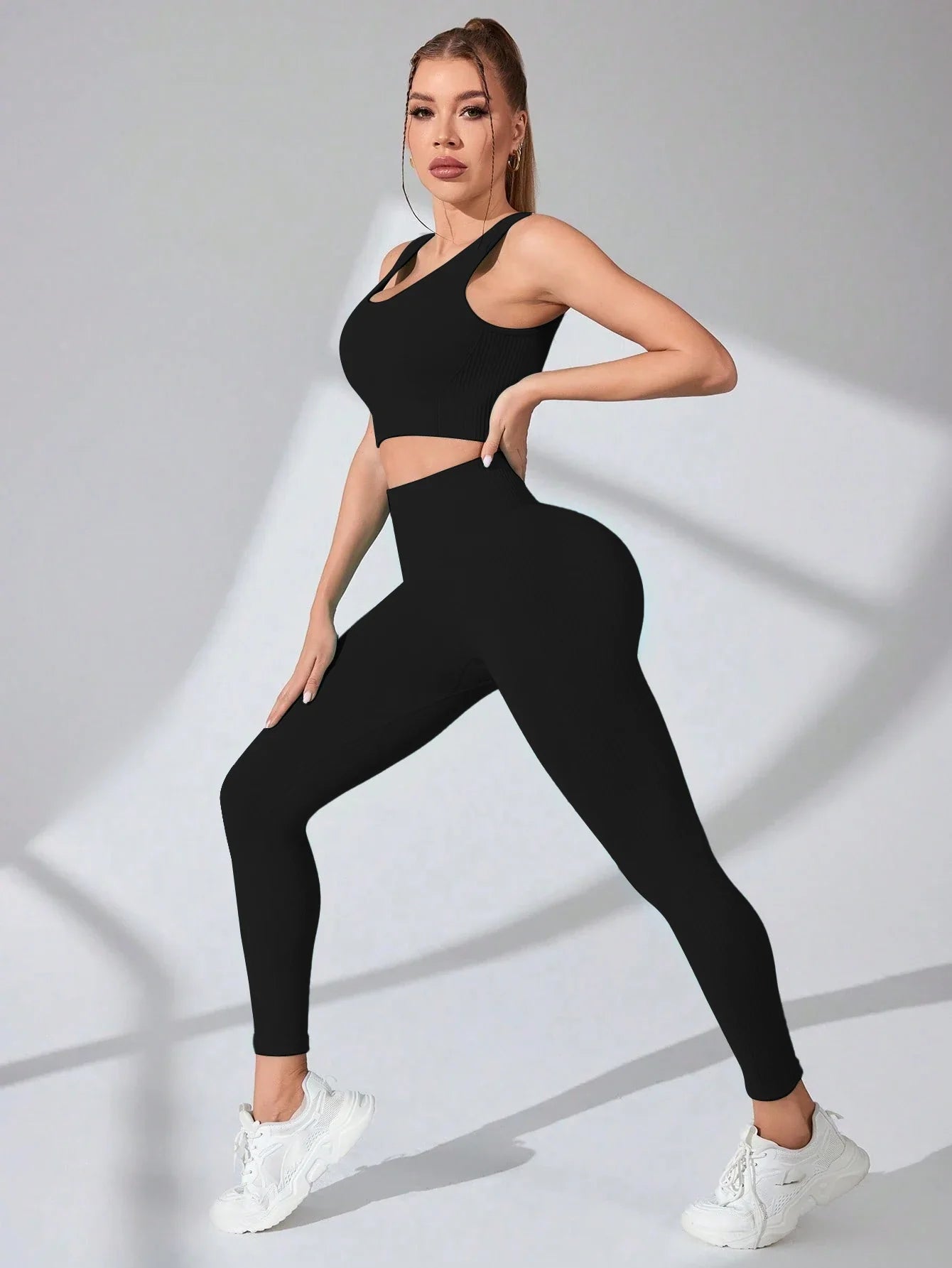 Ensemble de sport 2 pièces pour femmes premium