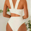 Maillot de bain asymétrique à découpes florales 3D