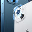 4-Piece Protective Glass Set for iPhone Camera Lenses