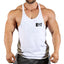 Camiseta sin mangas de algodón para hombre - Chaleco de rendimiento