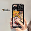 Cute Cat Transparent Phone Case for iPhone 11/12/13 Pro Max