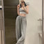 Joggers Blancos Elegantes para Mujeres