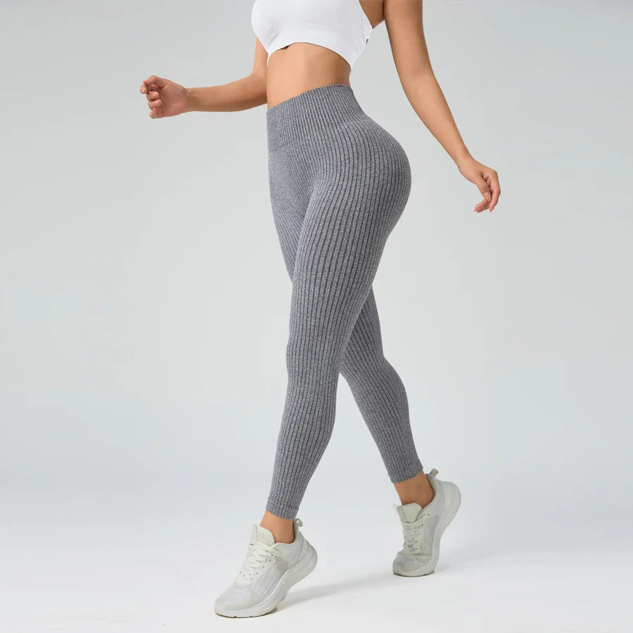 Seamless High-Waisted Yoga Leggings