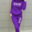 Ensemble de sweat à capuche et pantalon de survêtement de luxe pour femmes