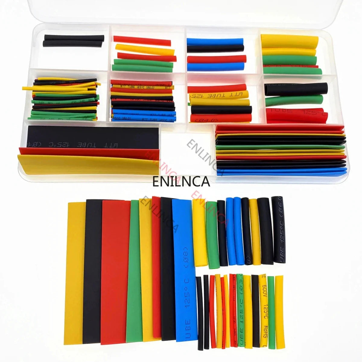 Heat Shrink Tubing Kit - 127-750pcs Thermoresistant Insulation