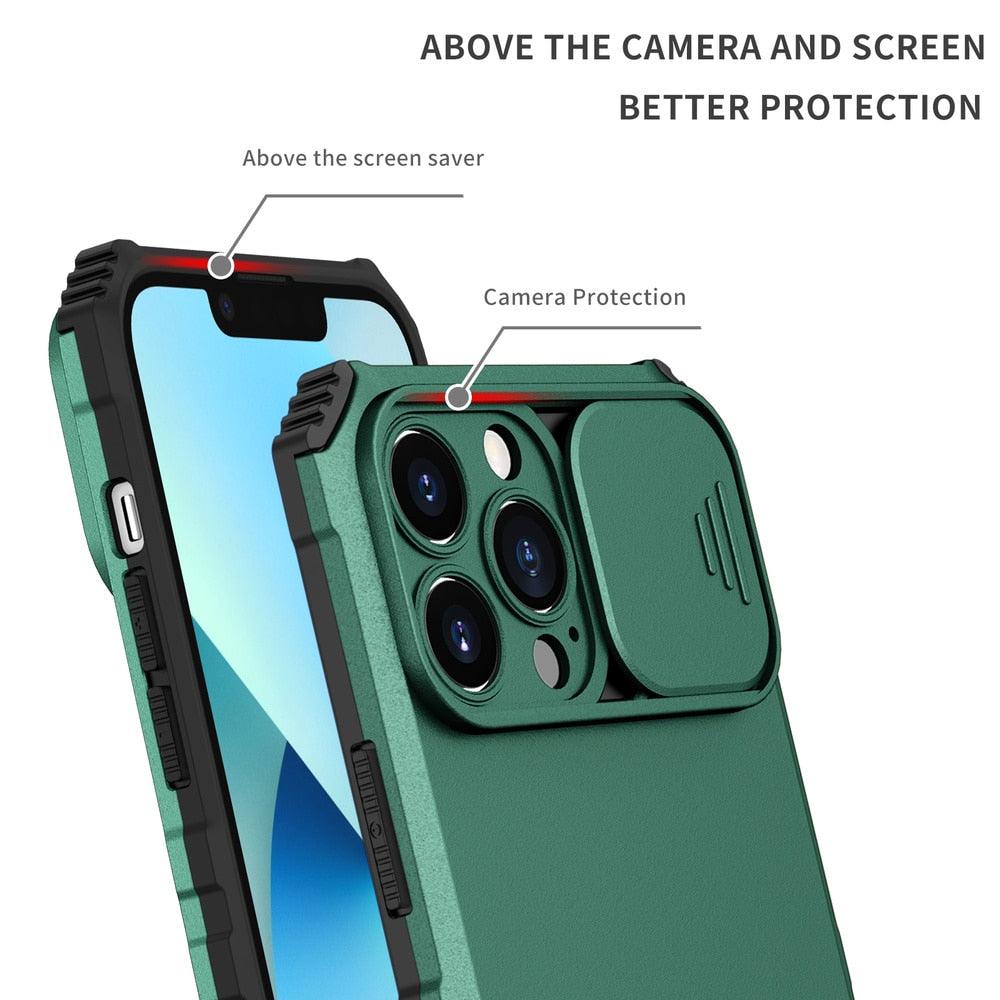 Premium Heavy Duty Shockproof iPhone 13 Pro Case with Camera Protection
