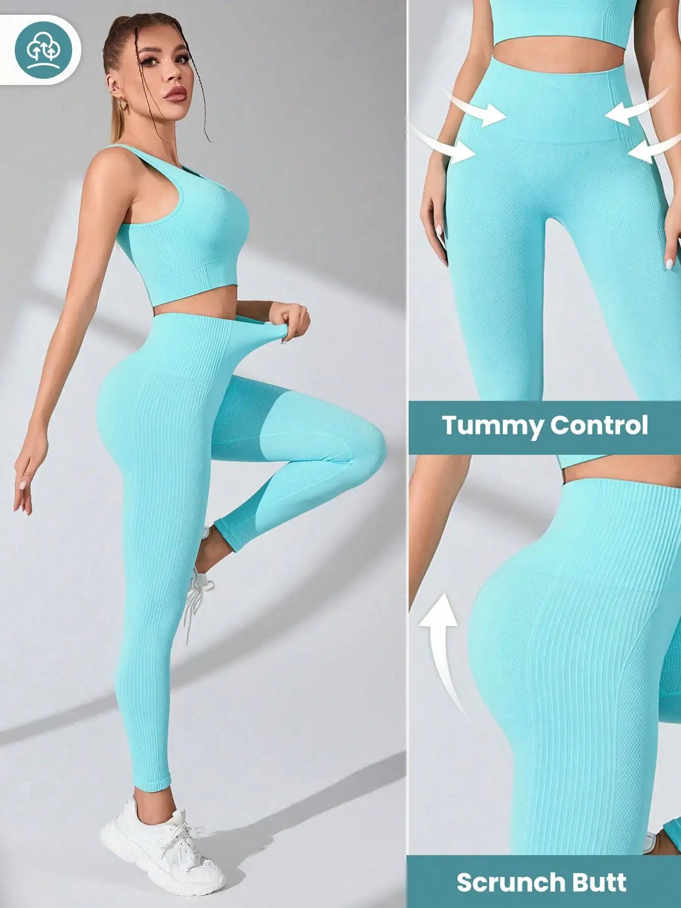 Ensemble de sport 2 pièces pour femmes premium