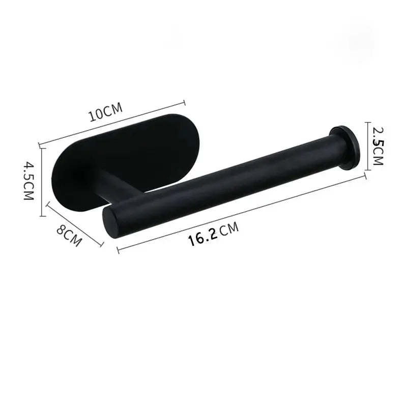 Support de papier essuie-tout en acier inoxydable premium