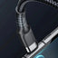 PD 120W Super Charging USB Type-C Cable for Fast Charging