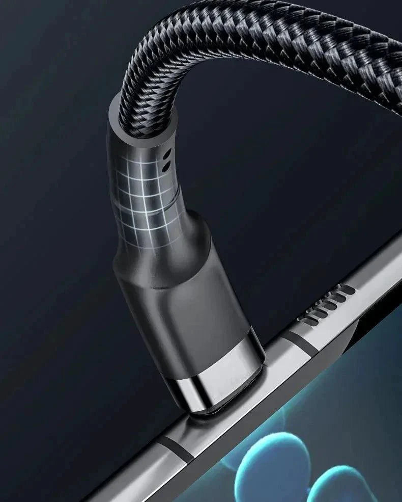 PD 120W Super Charging USB Type-C Cable for Fast Charging