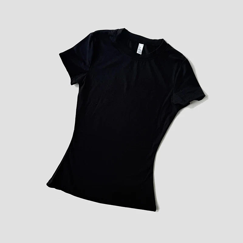 Camiseta de Yoga Sin Costuras FlexiFit para Mujeres Activas