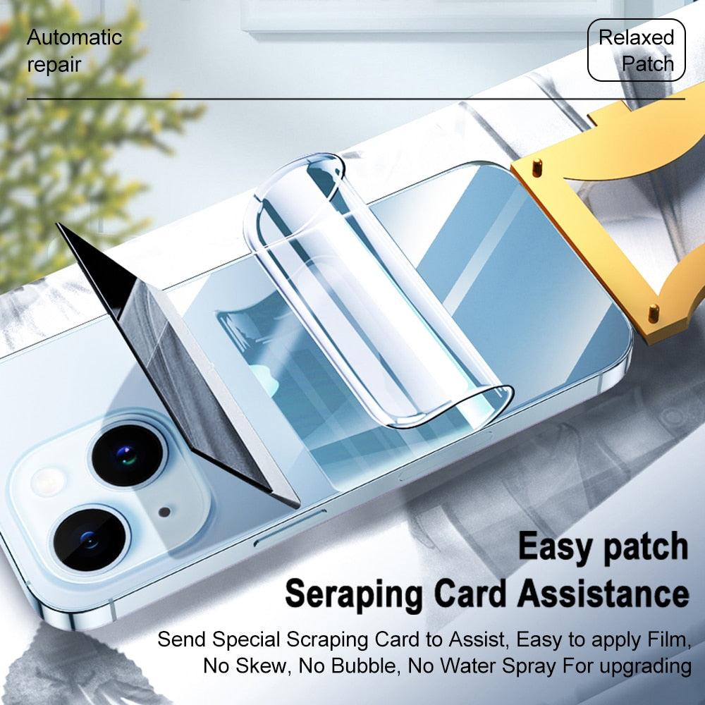 Premium Full Cover Back Film for iPhone Models