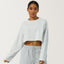 Women's Long Sleeve Fitness Crop Top