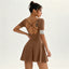 Robe de Tennis Yoga pour Femmes avec Short de Sport