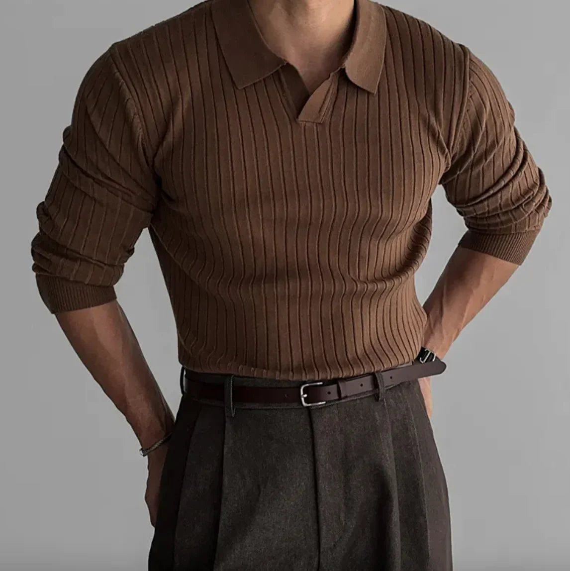 Camiseta de Hombre de Estilo Coreano de Alto Sentido