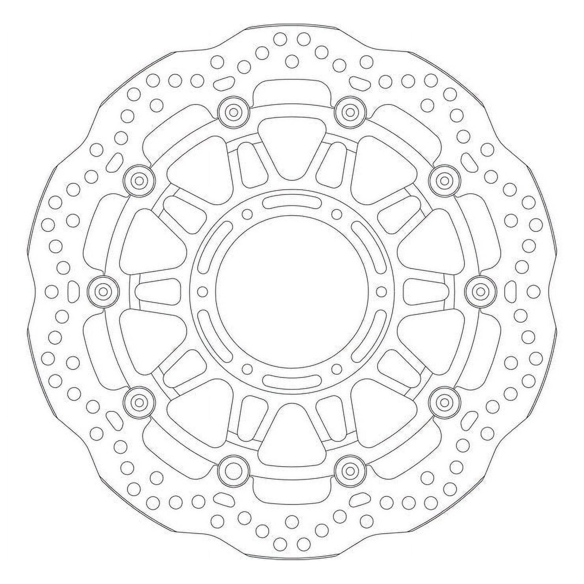 SBS 6261 Premium Front Brake Rotor Upgrade - Korvel