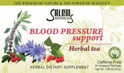 Salem Botanicals Herbal Tea - Blood Pressure Support, 20 Bags
