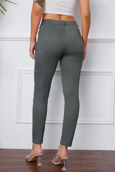 Pantalones Esenciales de Puntada Elástica