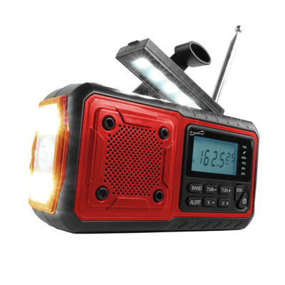 Ultimate Multi-Powered Emergency Radio with NOAA Alerts - Korvel