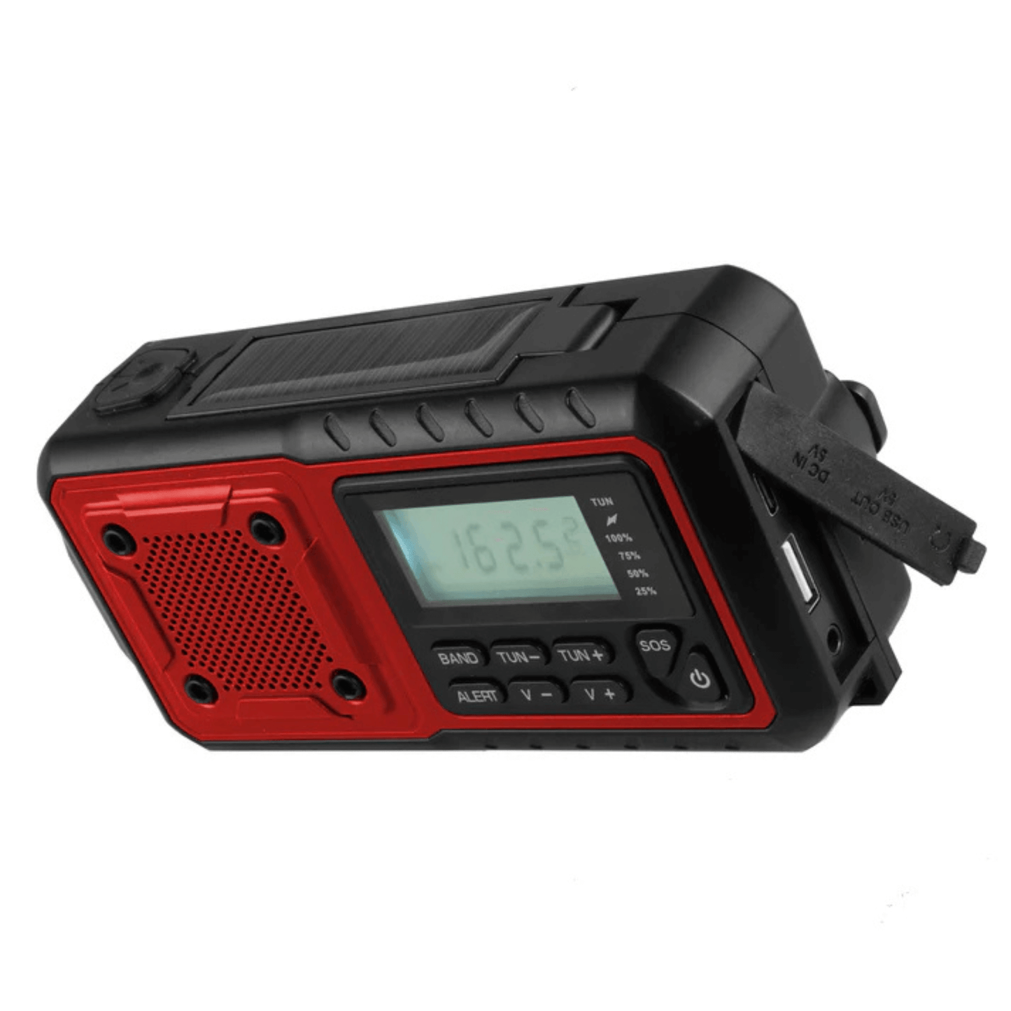 Ultimate Multi-Powered Emergency Radio with NOAA Alerts - Korvel
