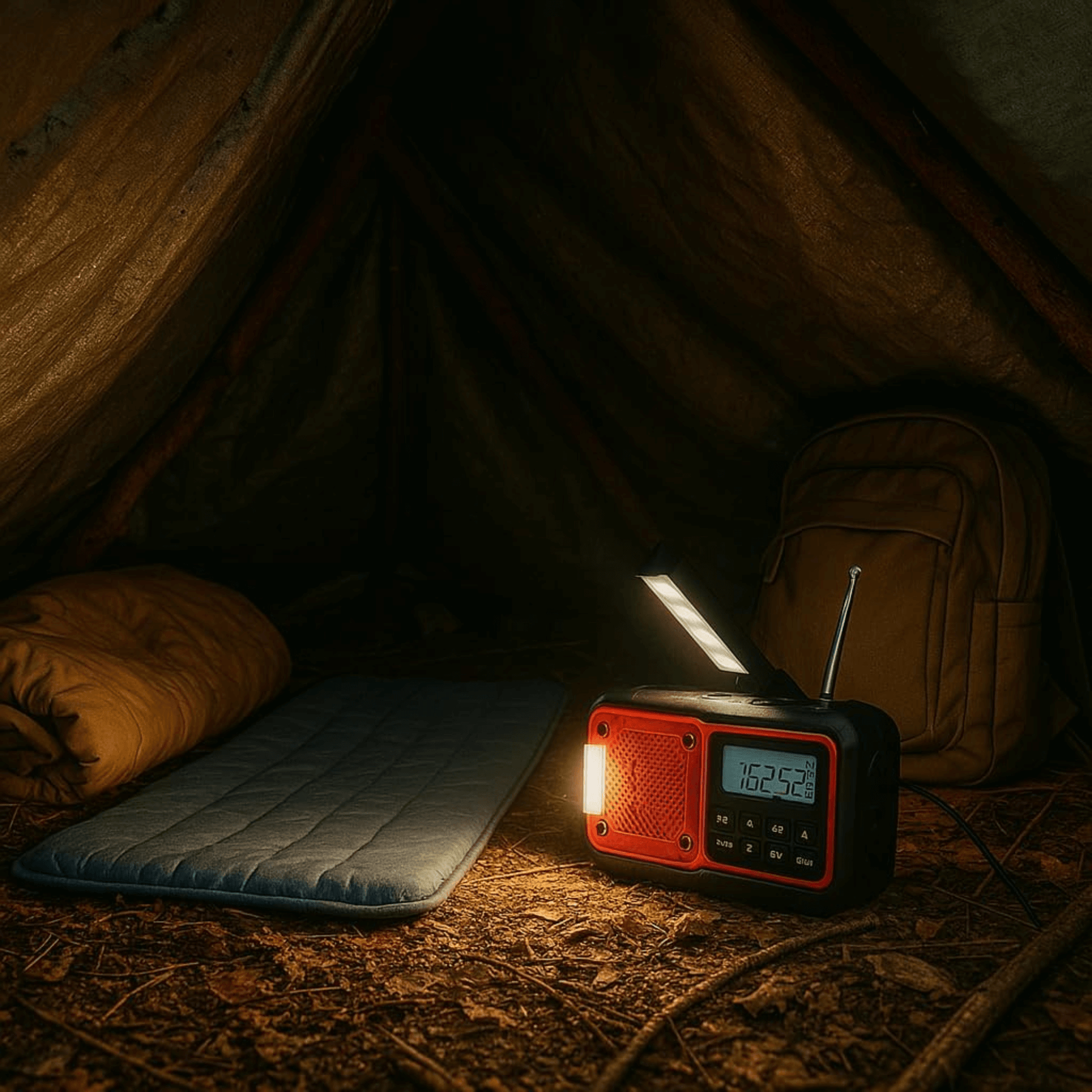 Ultimate Multi-Powered Emergency Radio with NOAA Alerts - Korvel