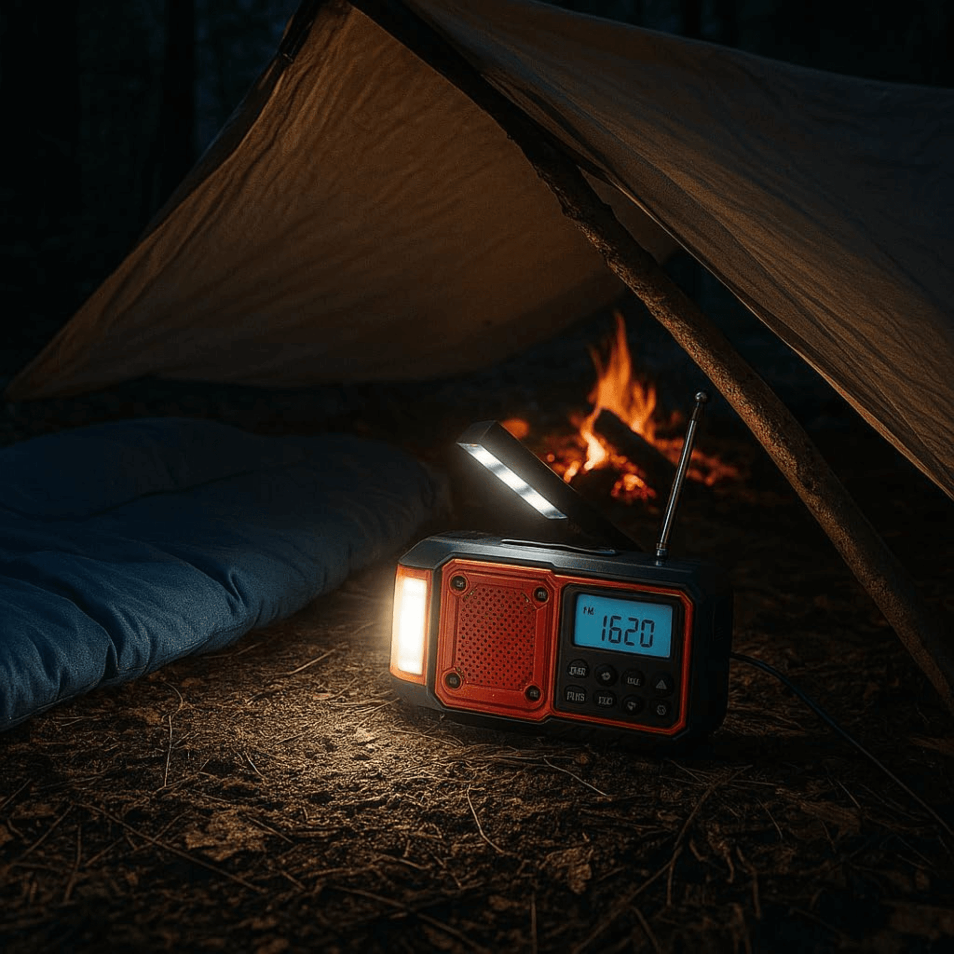 Ultimate Multi-Powered Emergency Radio with NOAA Alerts - Korvel