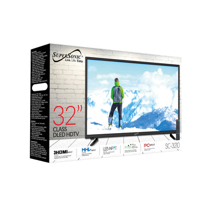 32" Supersonic 1080p Widescreen LED HDTV