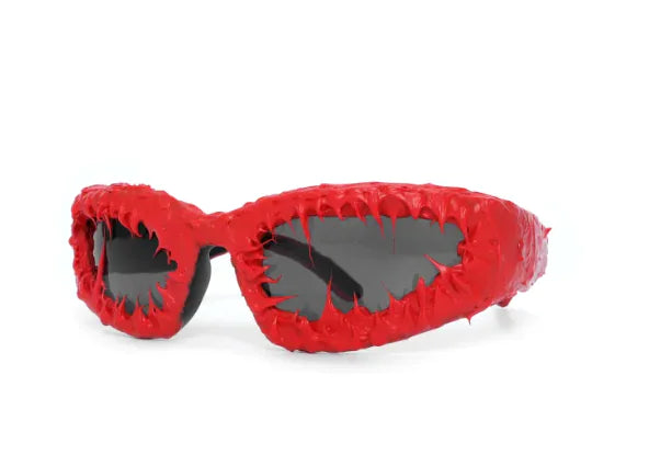 Lunettes de soleil punk en forme d'œil de chat – Lunettes unisexes audacieuses