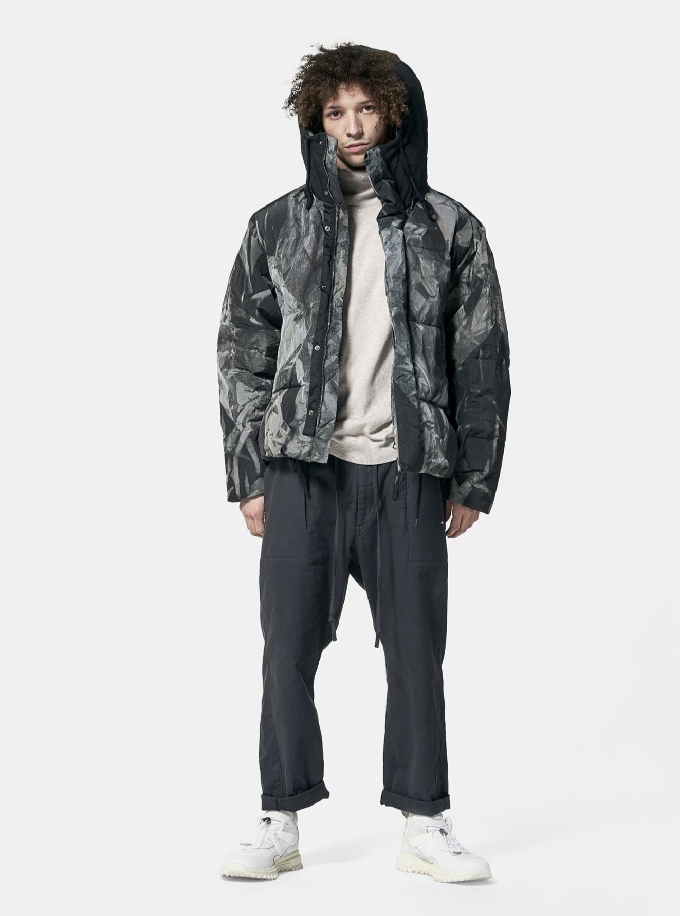 Parka en duvet Fowler - Olive Rock Tie